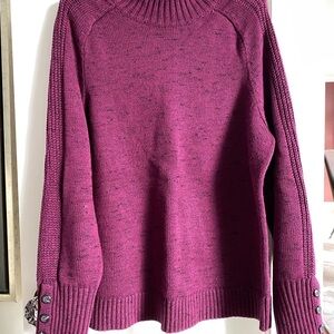 J. Jill Magenta/Plum Sweater